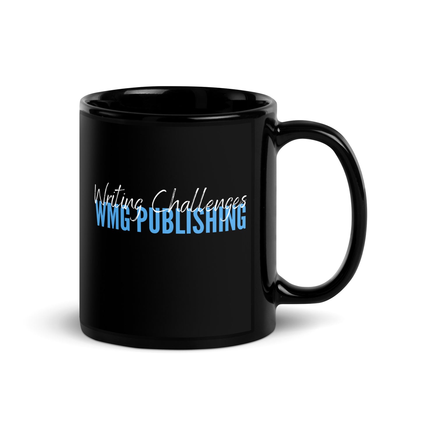 2024 WORDS IN 2024 Black Glossy Mug | WMG Writer Store