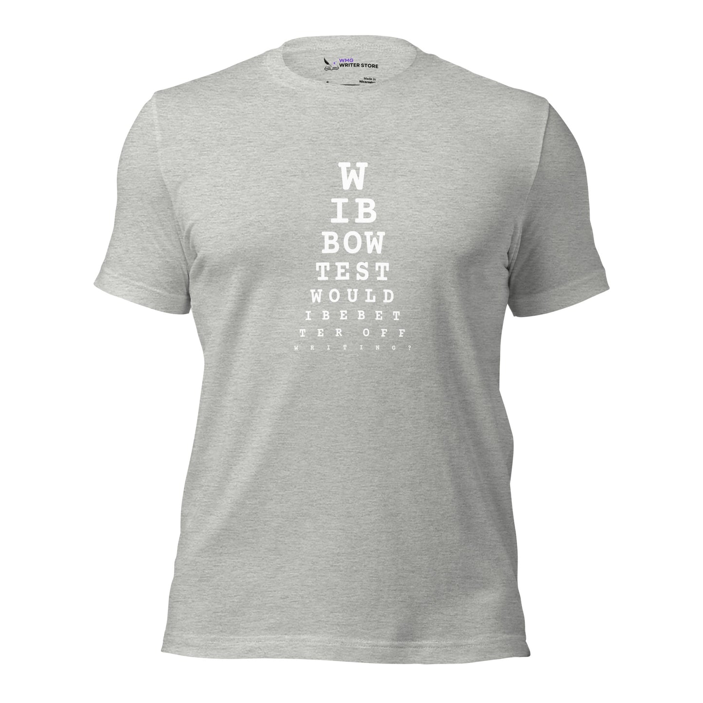 WIBBOW TEST Unisex t-shirt | WMG Writer Store