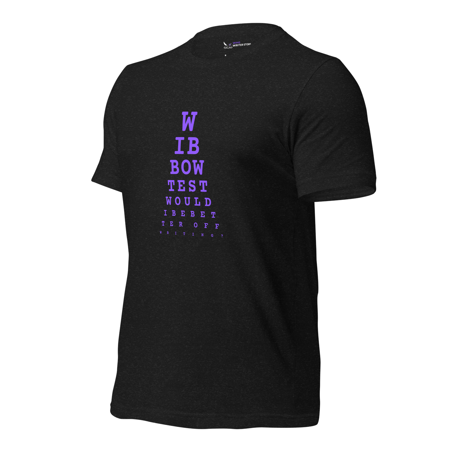 WIBBOW TEST Unisex T-Shirt (Purple) | The Writer Store
