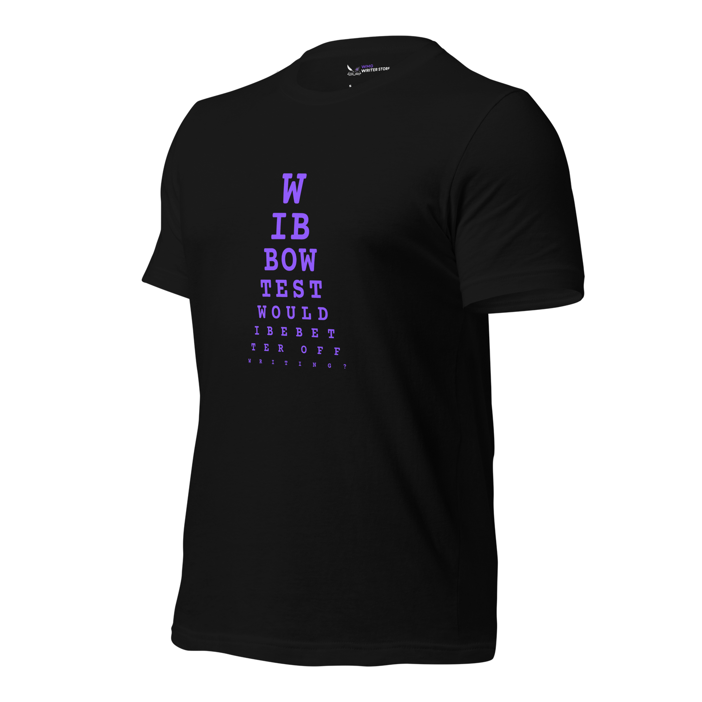 WIBBOW TEST Unisex T-Shirt (Purple) | The Writer Store