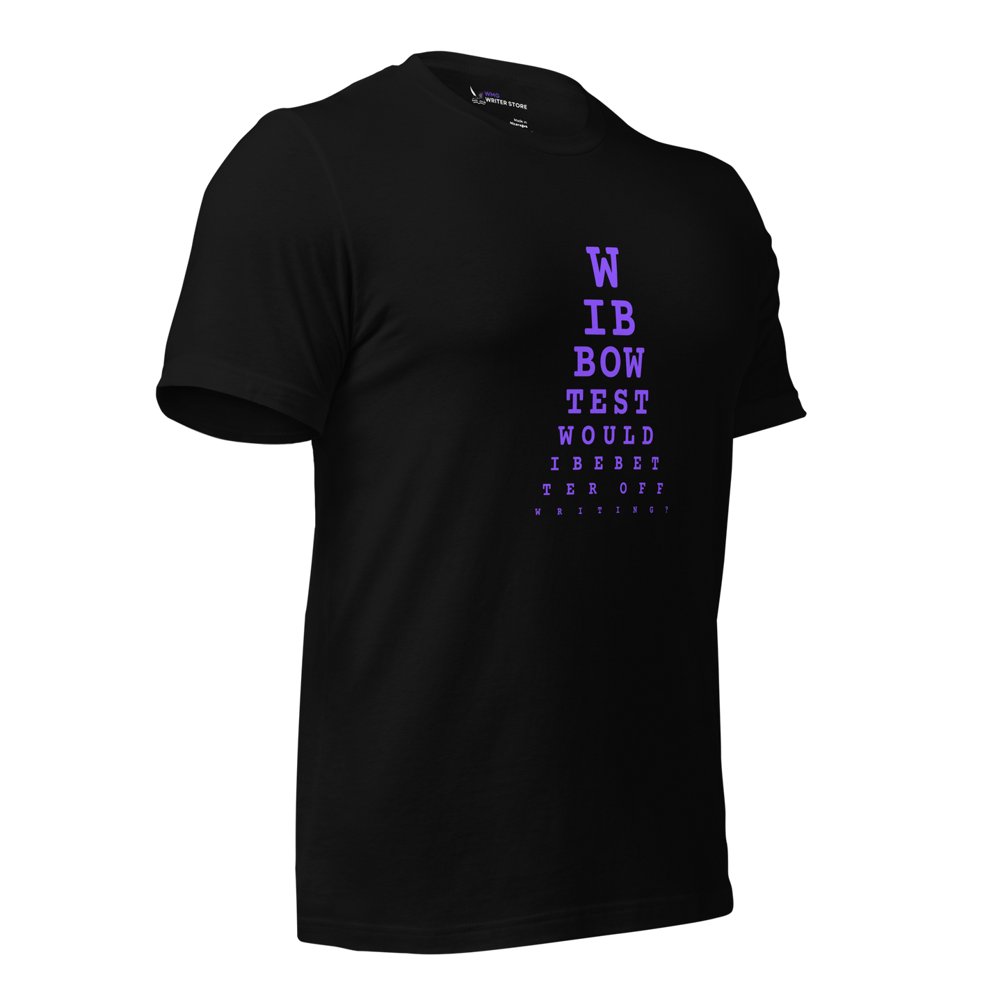 WIBBOW TEST Unisex T-Shirt (Purple) | The Writer Store