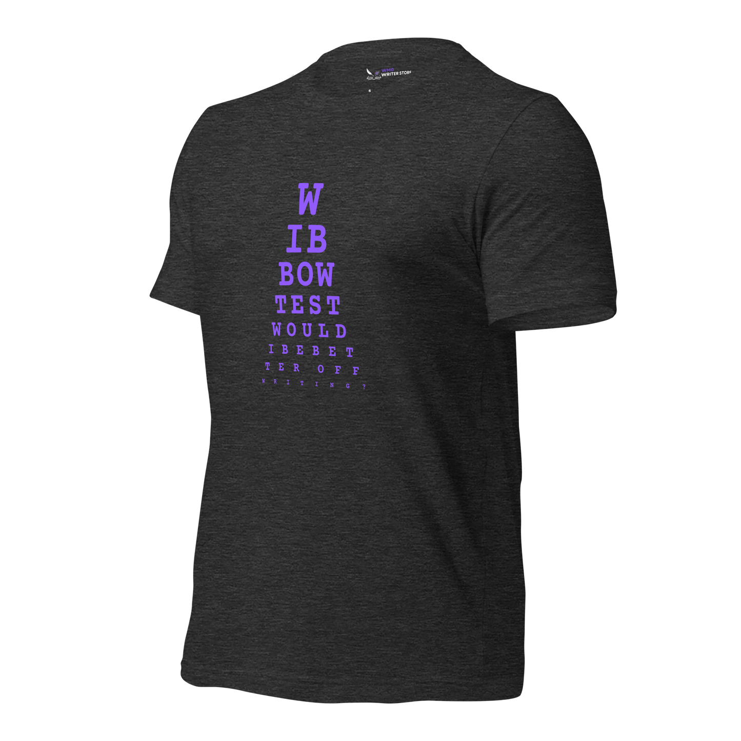 WIBBOW TEST Unisex T-Shirt (Purple) | The Writer Store