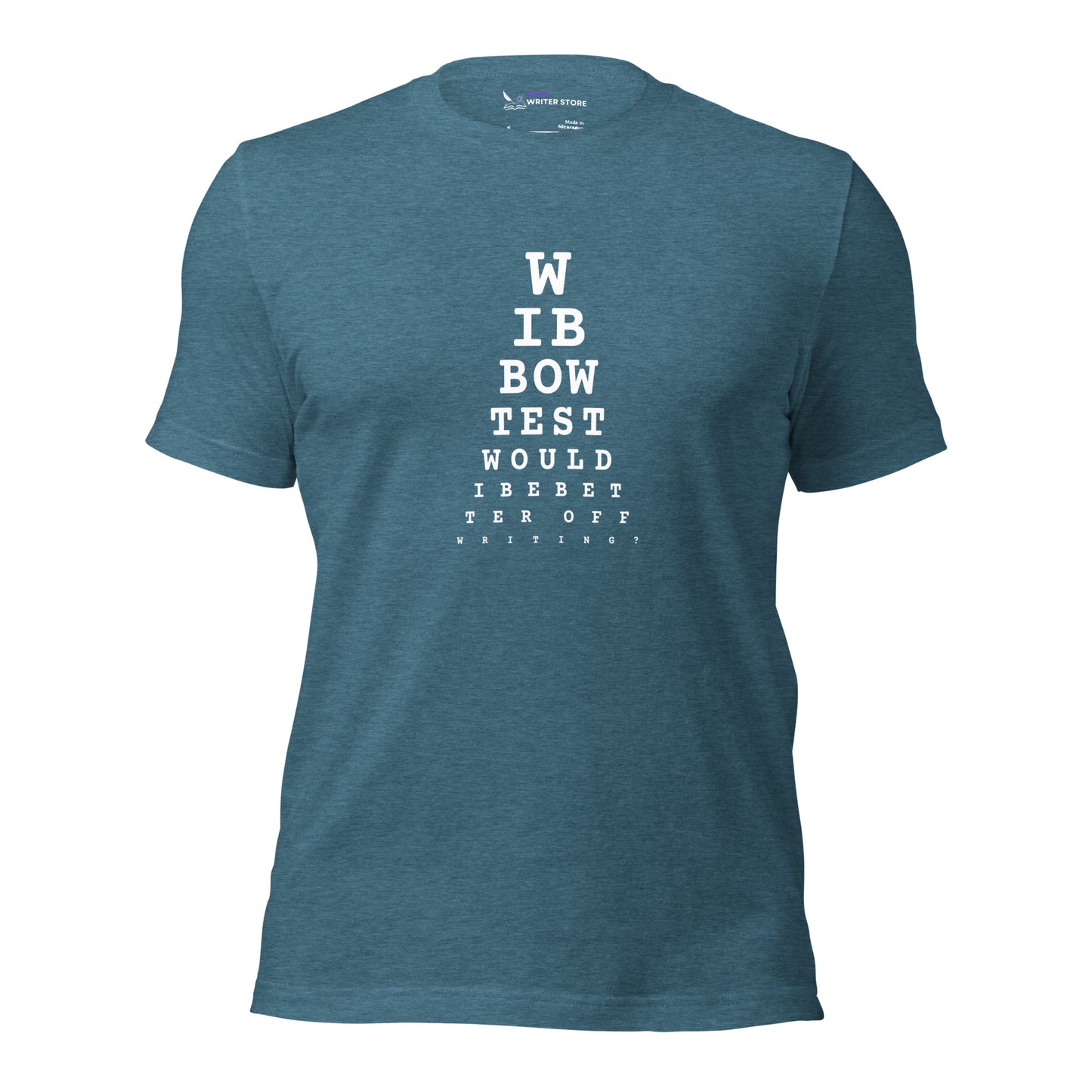 WIBBOW TEST Unisex t-shirt | WMG Writer Store