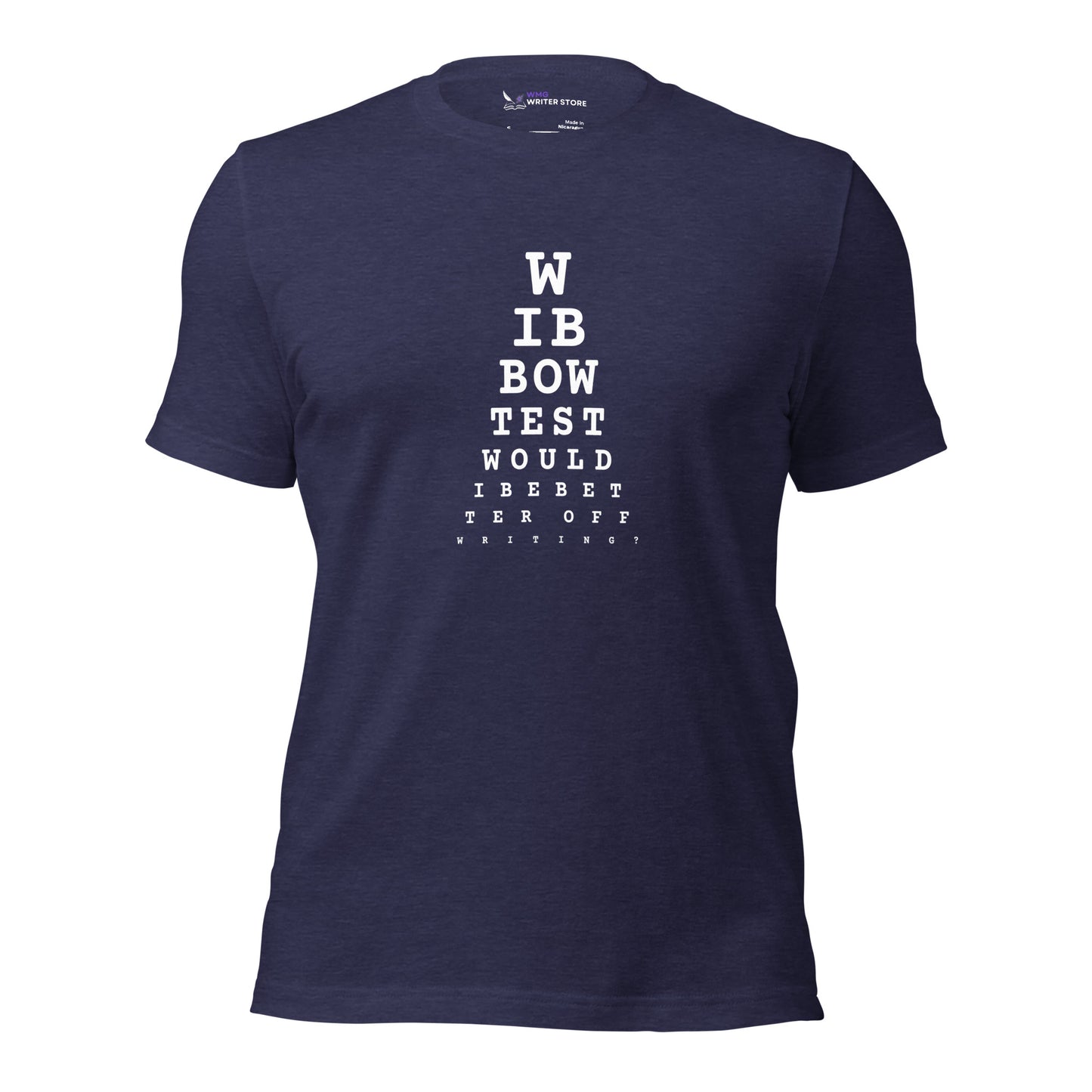 WIBBOW TEST Unisex t-shirt | WMG Writer Store