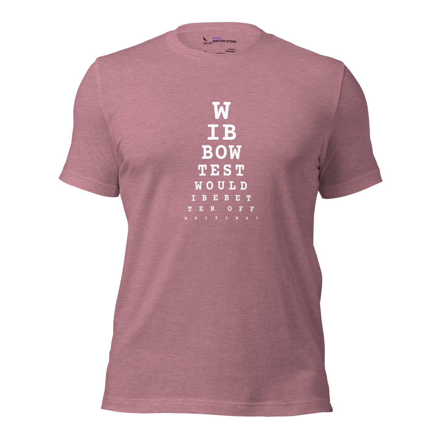 WIBBOW TEST Unisex t-shirt | WMG Writer Store