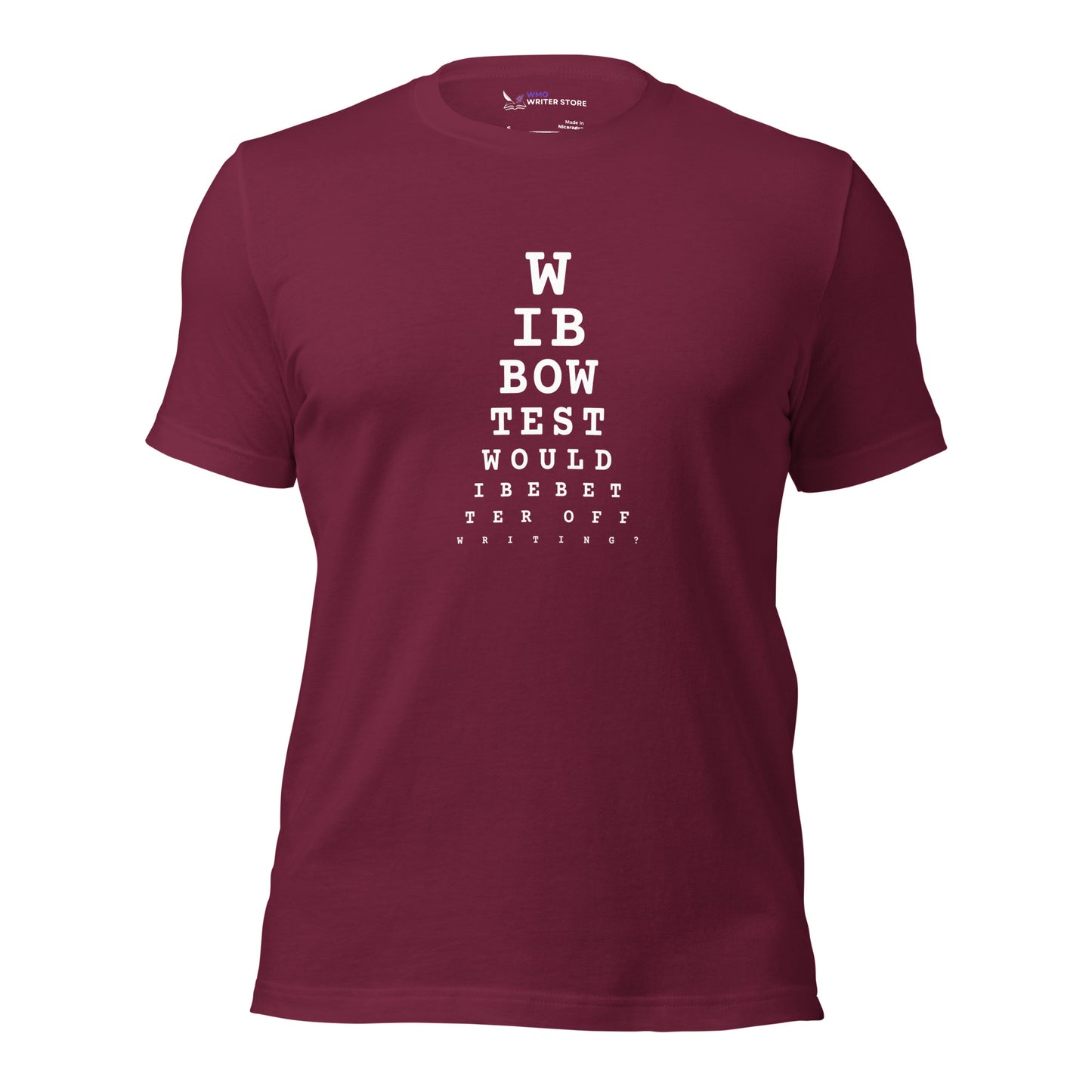 WIBBOW TEST Unisex t-shirt | WMG Writer Store