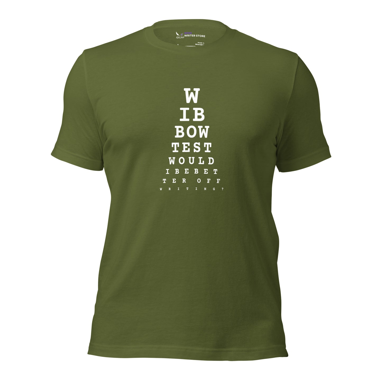 WIBBOW TEST Unisex t-shirt | WMG Writer Store
