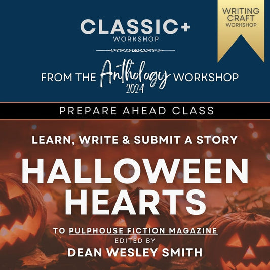 Study, Write And SUBMIT A HALLOWEEN ROMANCE to Pulphouse Fiction Magazine - (CLASSIC+) Prepare Ahead Class