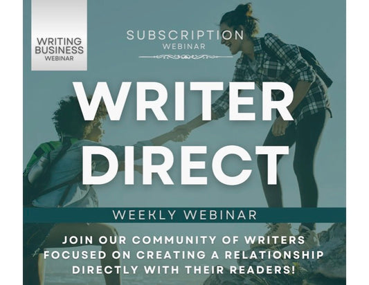 WRITER DIRECT - Weekly Webinar Community (MONTHLY SUBSCRIPTION)