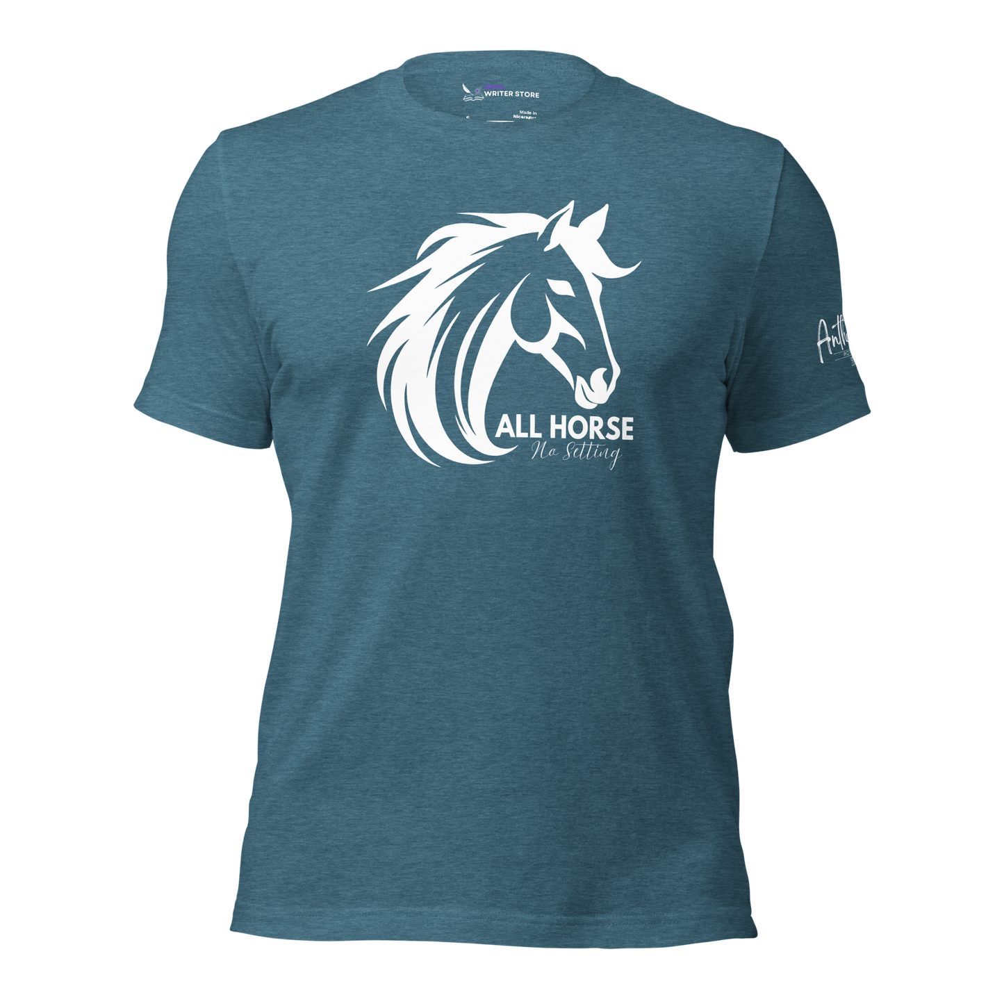 ALL HORSE NO SETTING Unisex T-Shirt (LIMITED EDITION) | WMG Writer Store