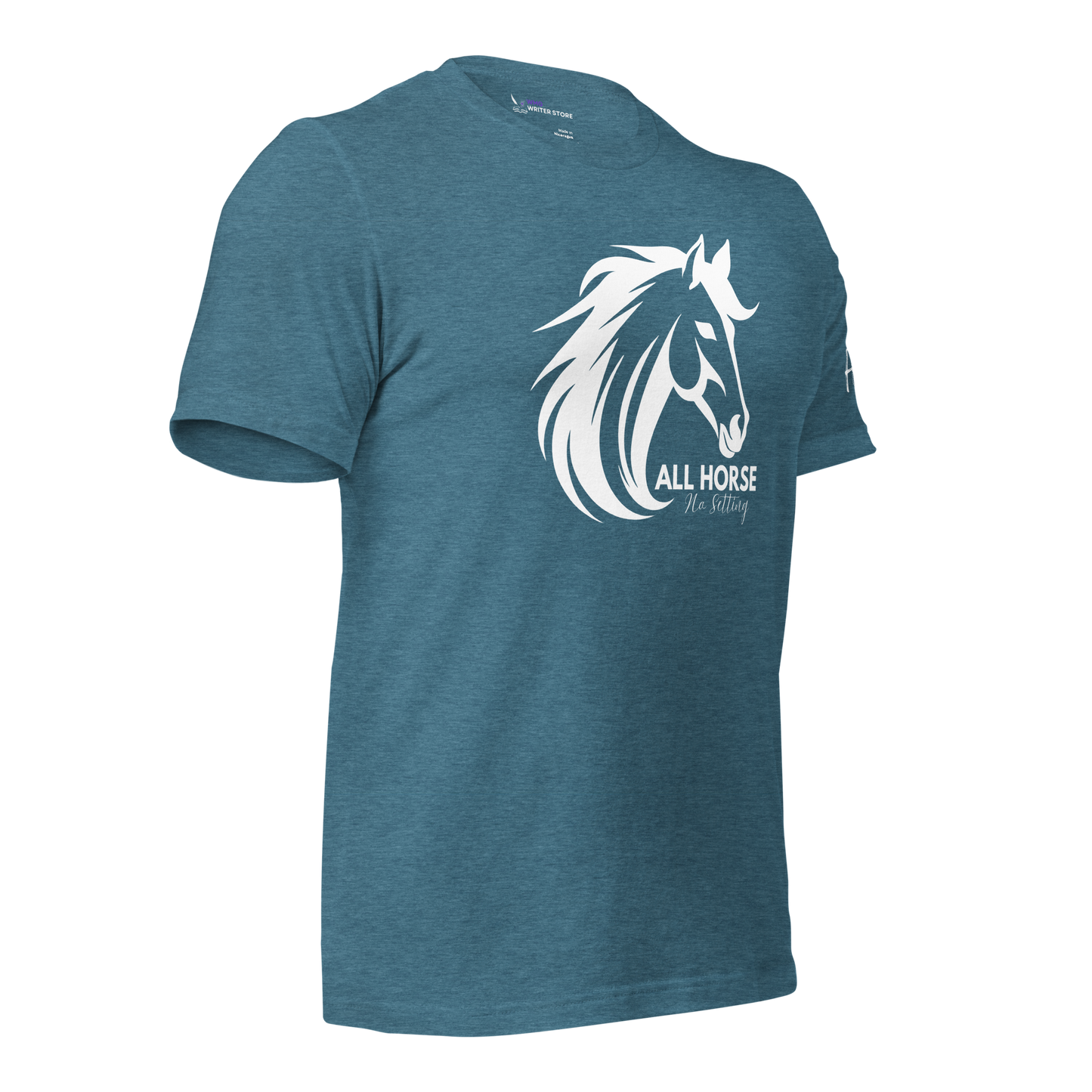 ALL HORSE NO SETTING Unisex T-Shirt (LIMITED EDITION) | WMG Writer Store