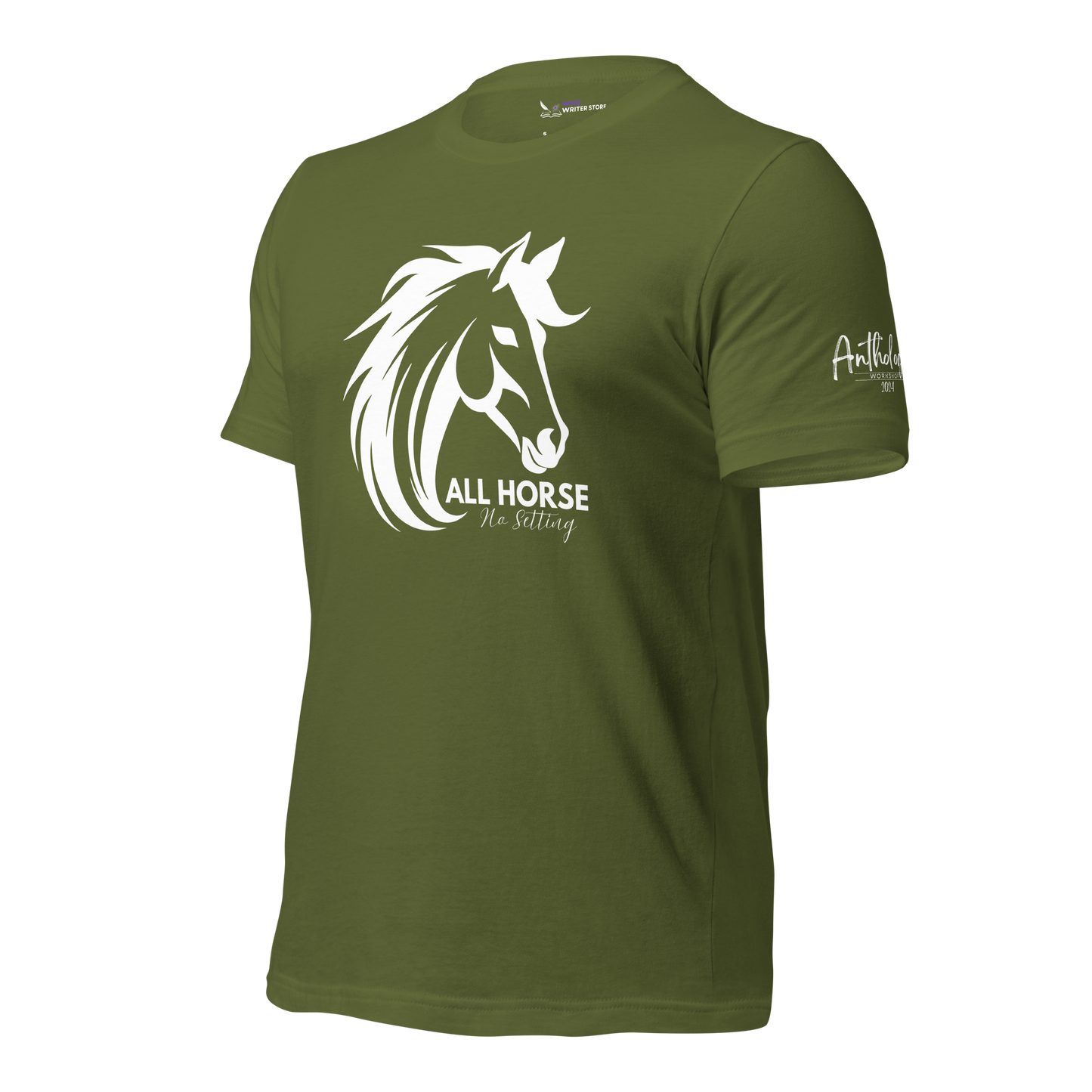 ALL HORSE NO SETTING Unisex T-Shirt (LIMITED EDITION) | WMG Writer Store