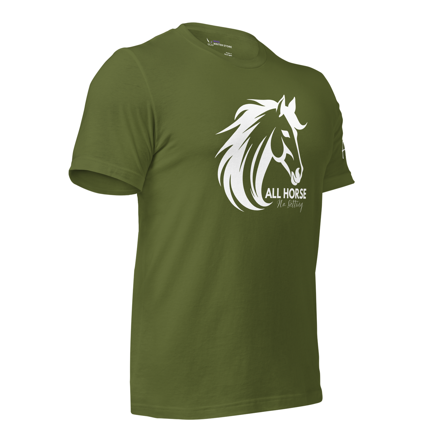 ALL HORSE NO SETTING Unisex T-Shirt (LIMITED EDITION) | WMG Writer Store