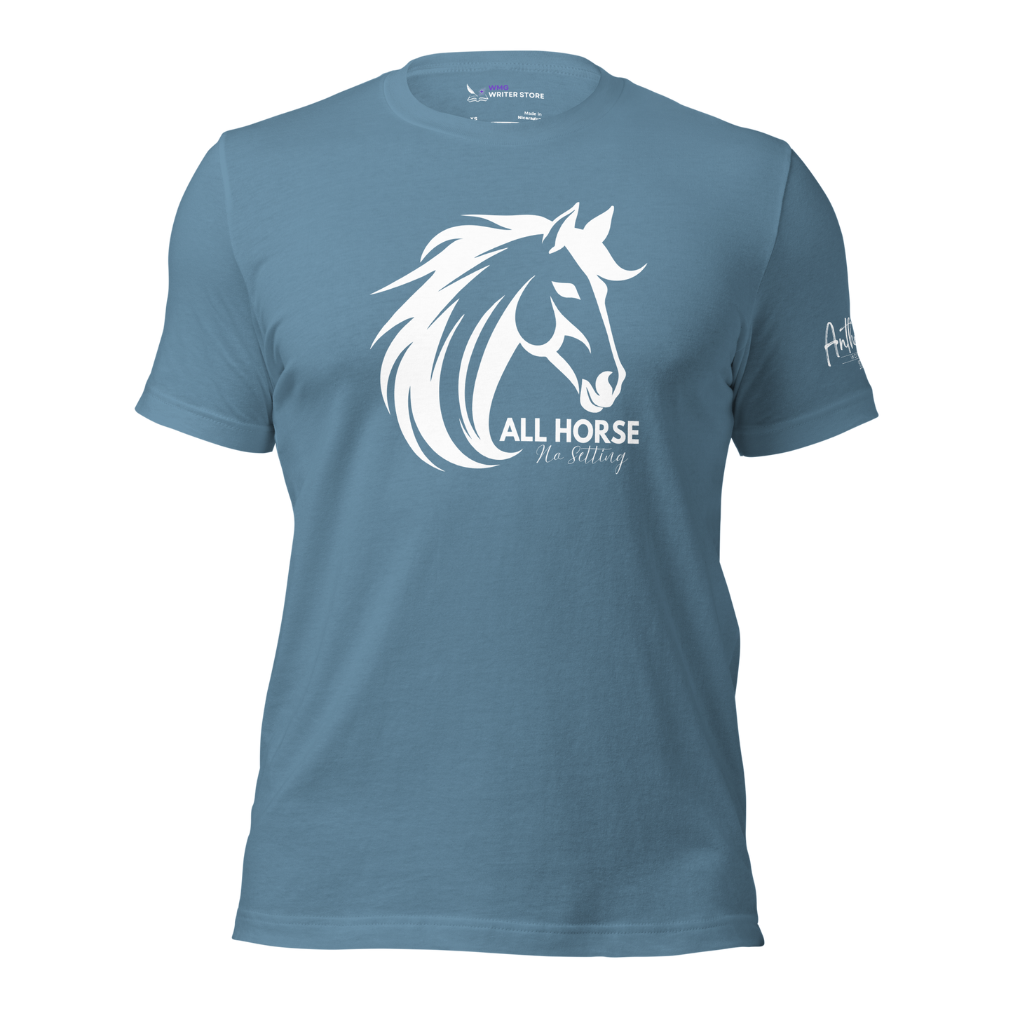 ALL HORSE NO SETTING Unisex T-Shirt (LIMITED EDITION) | WMG Writer Store